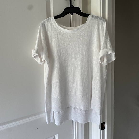 Eileen Fisher Knit Linen Tunic - Picture 1 of 4